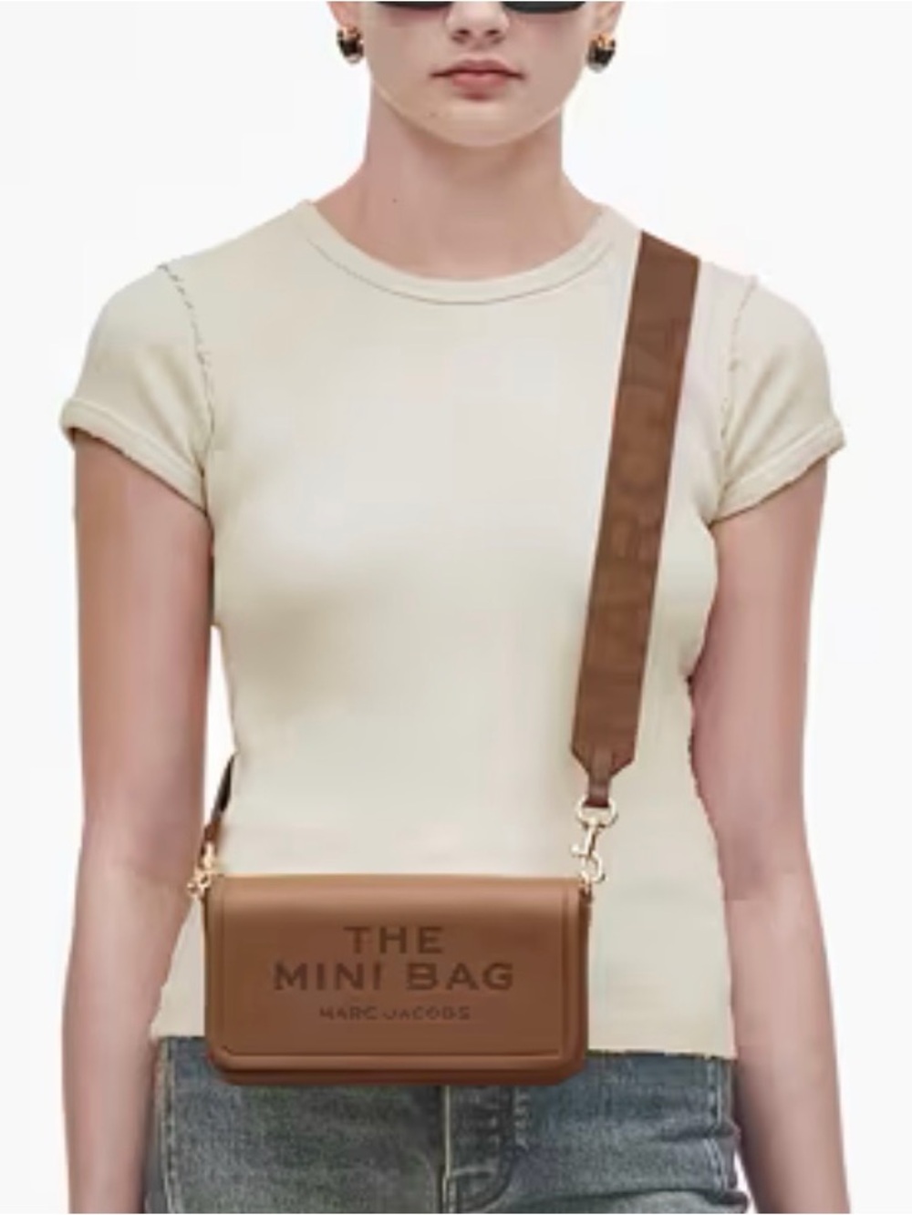Marc Jacobs Mini Bag in Cognac Brown with Gold Hardware - Picture 2 of 5